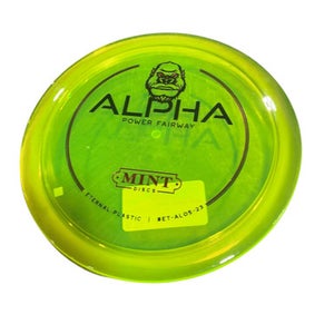 Used MINT ALPHA POWER Disc Golf Driver Yellow 11834-S000041994