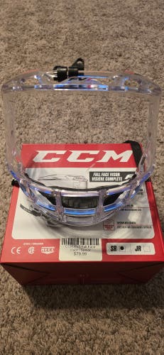 Medium CCM FV1 Visor (Used)