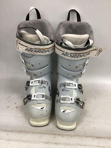 Used Nordica SPEED MACHINE 85W Womens DH Ski Boot Grey 250 MP - M07 - W08 11851-S000039276