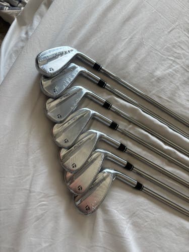 Men's 2025 TaylorMade TaylorMade 2025 P790 Right Handed Iron Set Stiff Flex Steel Shaft (New)