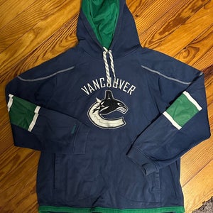 Vintage Canucks Reebok Hoodie XL