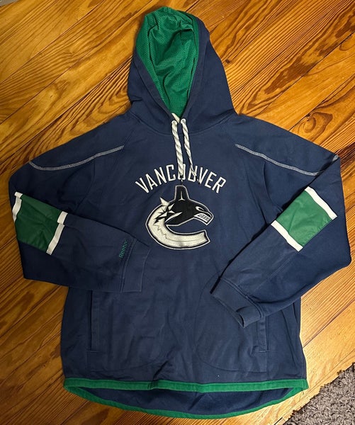 Vintage Canucks Reebok Hoodie XL