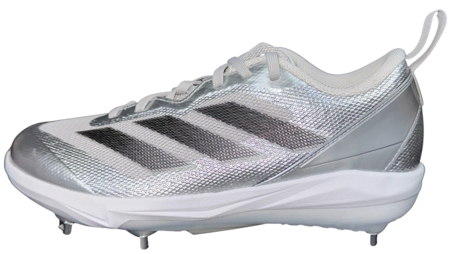 Adidas Adizero Instinct SI Softball Metal Cleats Silver Speed Womens Size 6