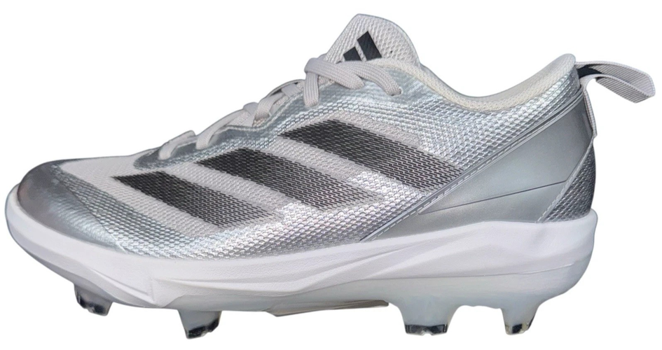 Adidas Adizero Instinct TP Softball Molded Cleats Silver Speed Womens Size 6.5