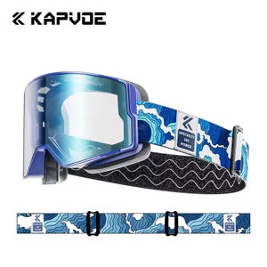 KAPVOE Photochromic Scratch Resistant Goggles Unisex MSRP $120 with HARD CASE