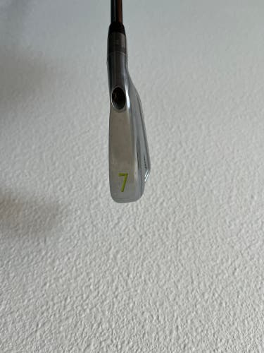 USED Titleist T100 2021 Single 7 Iron Fitter 4* Up KBS Tour Stiff Steel RH