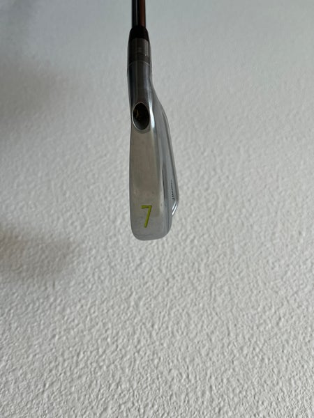 USED Titleist T100 2021 Single 7 Iron Fitter 4* Up KBS Tour Stiff Steel RH