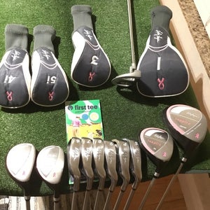 Lady Hogan Inspire Full Set (D, 3W, 4H, 5H, 6-PW-SW, Putter) Graphite Shafts