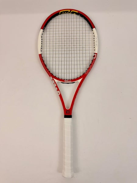Wilson N Code Six One Tour 90 4 3/8, Excellent 9/10 Roger Federer
