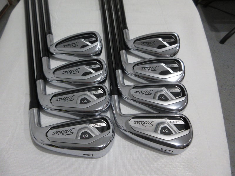Titleist 2021 T300 Iron Set - 4-PW, AW - Regular Flex Graphite +0.5" Long
