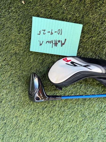 LH Titleist TSR2+ Fairway Wood Stiff Flex Strong 3 Wood - Ventus Blue Velocore+ 6s