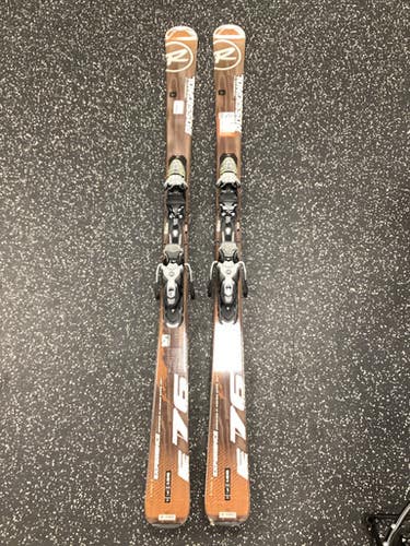 Used Rossignol E 76 CARBON Mens DH Ski/Binding Brown 166 cm 11851-S000039259