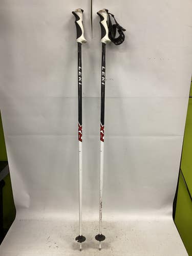 Used LEKI RX Mens DH Ski Pole Black 110 cm / 44 in 11851-S000039261