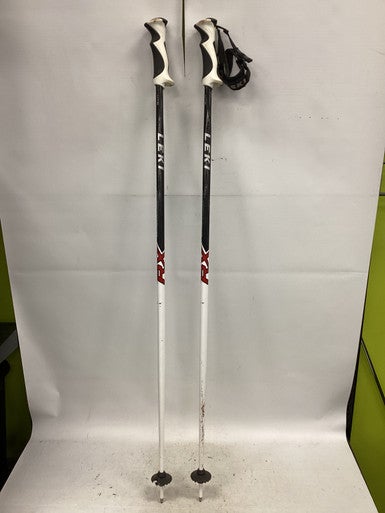 Used LEKI RX Mens DH Ski Pole Black 110 cm / 44 in 11851-S000039261