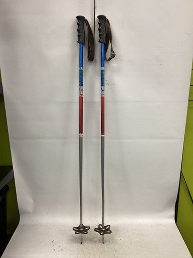 Used RAMY FRANCE Mens DH Ski Pole Navy Blue 80 cm / 32 in 11851-S000039260