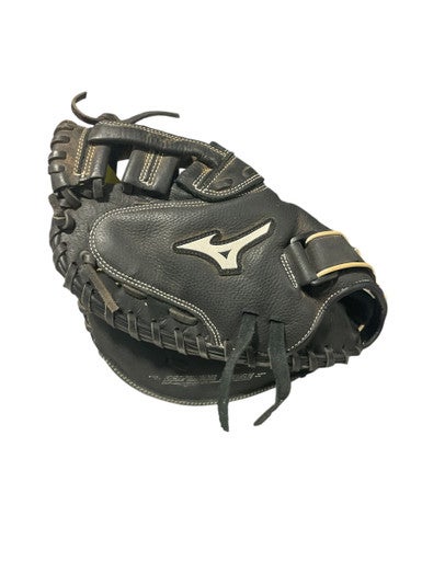 Used Mizuno PROSPECT SELECT CATCHERS MITT BB/SB Catchers LH Throw Black 32 1/2" 11834-S000041906