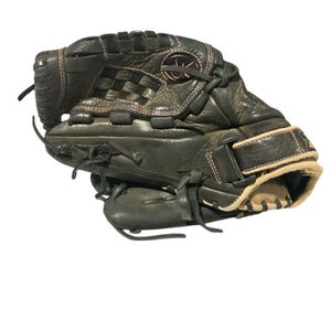 Used Mizuno MVP SOFTBALL GLOVE LH Throw Fastpitch Gloves Black 12 1/2" 11834-S000041909