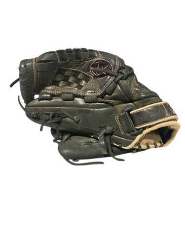 Used Mizuno MVP SOFTBALL GLOVE LH Throw Fastpitch Gloves Black 12 1/2" 11834-S000041909