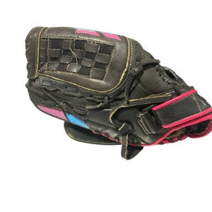 Used Mizuno FINCH SOFTBALL GLOVE LH Throw Fastpitch Gloves Black 12 1/2" 11834-S000041910