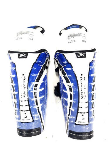 Used Reebok 3K Junior Shin Guards White 11" 11860-C000299872
