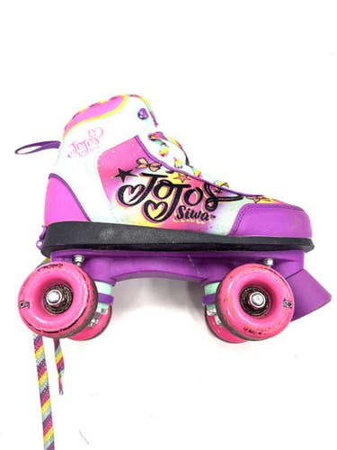 Used RollerDerby JOJ SIWA ADJ 3-6 Junior Roller Quad Skates Pink Adjustable 11860-C000299884