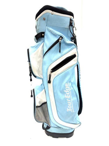 Used Tour Edge CART BAG Womens Cart Bag Carolina Blue 11860-C000299883