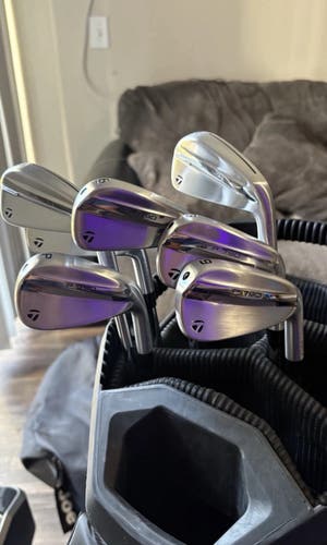 TaylorMade P-790 Right Handed Iron Set Stiff Flex Steel Shaft