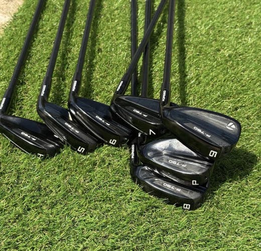TaylorMade P790 4-PW Right-Handed Golf Iron Set Stiff Steel Shafts 2021