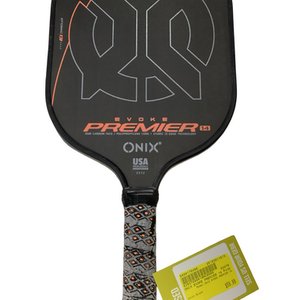 Used ONIX EVOKE PREMIER 14 Pickleball Racquet Black 11613-S000170406
