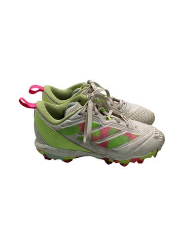 Used Adidas ADIZER INSTINT SIS BATES BB/SB Cleats White Junior 02 11347-S000257962