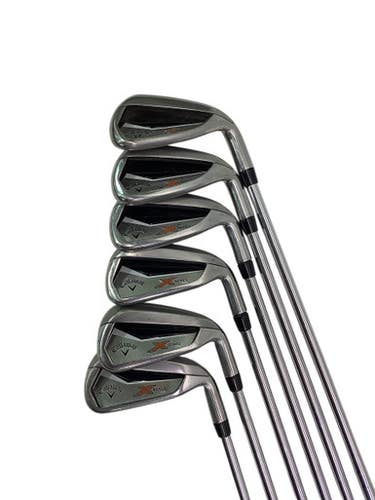 Used Callaway X SERIES Mens Iron Set RH 5I-PW 11347-S000257961
