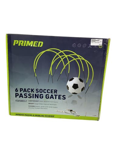Used Primed 6PK PASSING GATES Soccer Training Aids 11347-S000257958