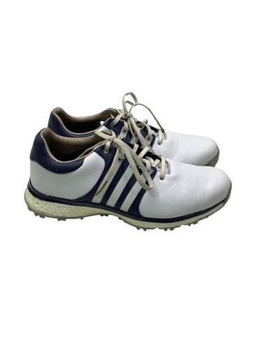 Used Adidas Mens Golf Shoes White Senior 8 11347-S000257947