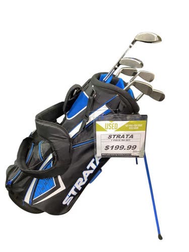 Used Strata 7 PIECE SET RH Mens Package Set RH Royal Blue 7 Piece 11347-S000257927