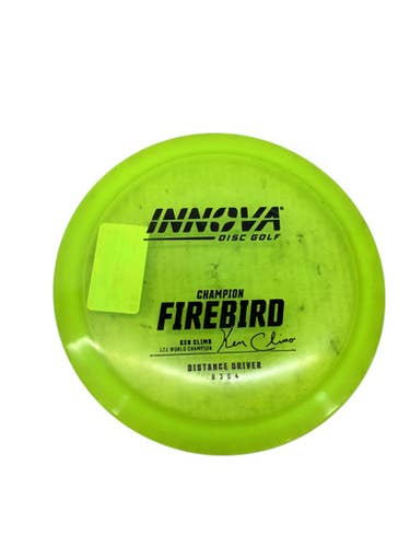Used Innova CHAMPIO FIREBIRD Disc Golf Driver Green 11347-S000257909