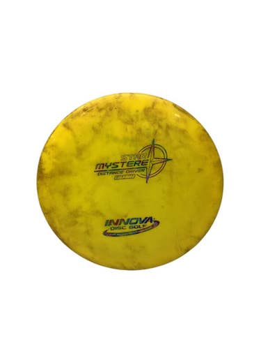 Used Innova STAR MYSTERE Disc Golf Driver Yellow 11347-S000257903