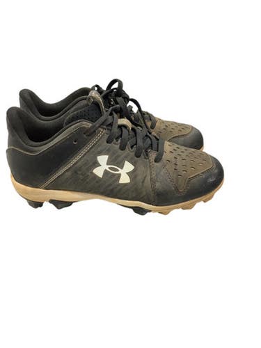Used Under Armour BASEBALL CLEAT BLACK BB/SB Cleats Black Junior 04.5 11347-S000257860