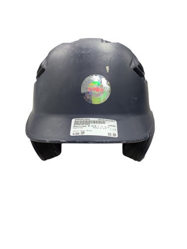Used Rawlings 6 3/8 - 7 1/8 Batting Helmet No Mask Navy Blue SM 11347-S000257842