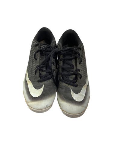 Used Nike VAPOR BASEBALL CLEATS BB/SB Cleats Black Junior 05.5 11347-S000257844