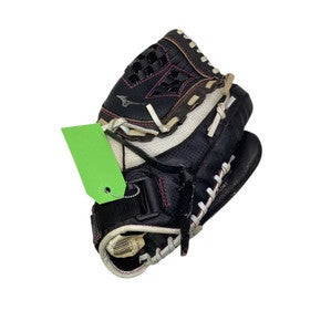 Used Mizuno FINCH BB/SB Glove RH Throw Black And Pink 11" 11347-S000257824
