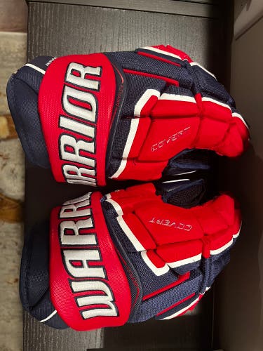 Warrior Covert QR5 Pro Gloves 14" Navy / Red / White (Used)