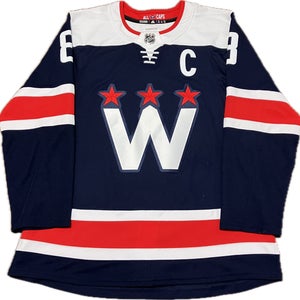 Washington Capitals Alex Ovechkin Alternate Adidas NHL Hockey Jersey Size 52