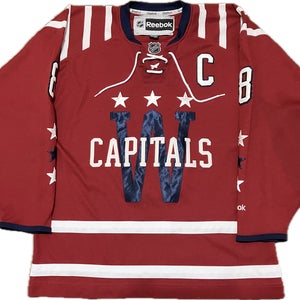 Washington Capitals Alex Ovechkin 2015 Winter Classic Reebok NHL Hockey Jersey M