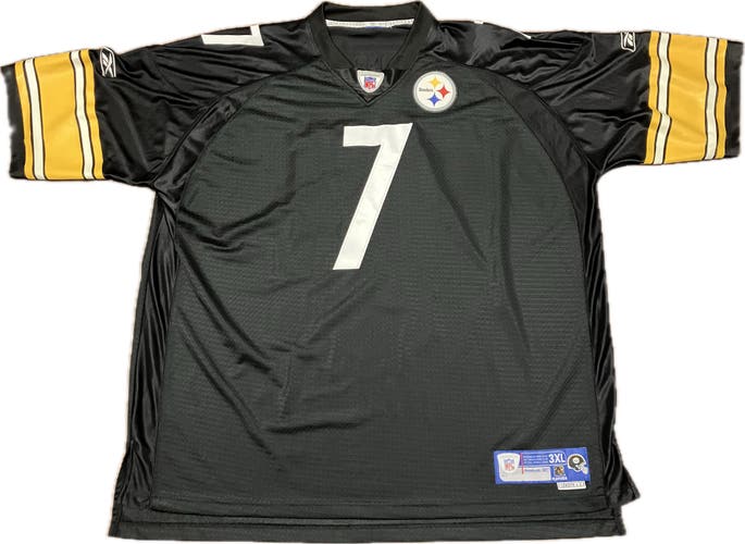 Pittsburgh Steelers Ben Roethlisberger NFL Reebok Jersey Size 3XL