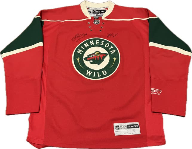 Minnesota Wild Home Blank Reebok NHL Hockey Jersey Size S