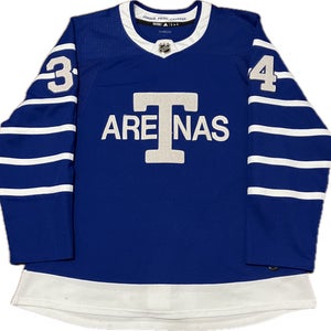 Toronto Maple Leafs Auston Matthews Arena Adidas NHL Hockey Jersey Size 54