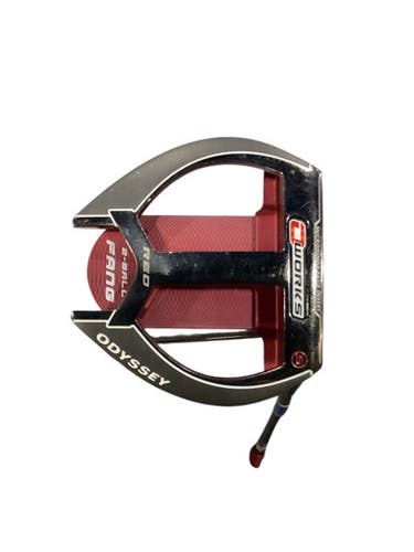 Used Odyssey RED 2 BALL FANG Mens Putter RH 11884-S000054695