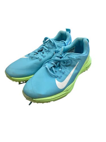 Used Nike Mens Golf Shoes Carolina Blue Senior 9.5 11884-S000054684