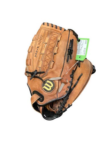 Used Wilson SOFTBALL XXL BB/SB Glove RH Throw Brown 13 1/2" 11884-S000054660