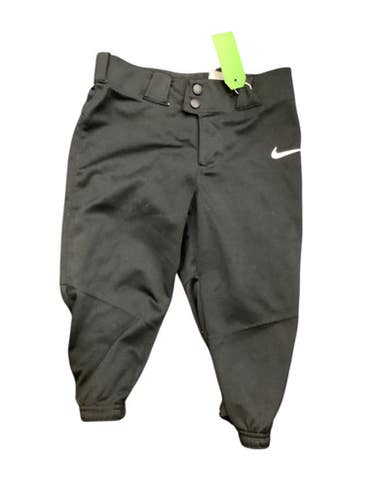 Used Nike BASEBALL PANTS BB/SB Pant Boys Black SM 11884-S000054659